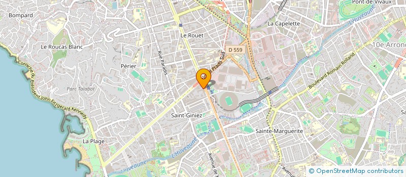 localisation de l'entreprise C I Q MICHELET PREMIERE PARTIE à MARSEILLE