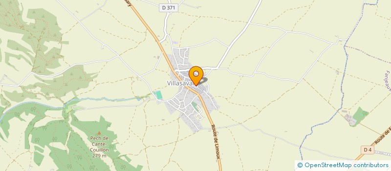 localisation de l'entreprise C.I.R.D. BOIS PLURIEL  VILLASAVARY