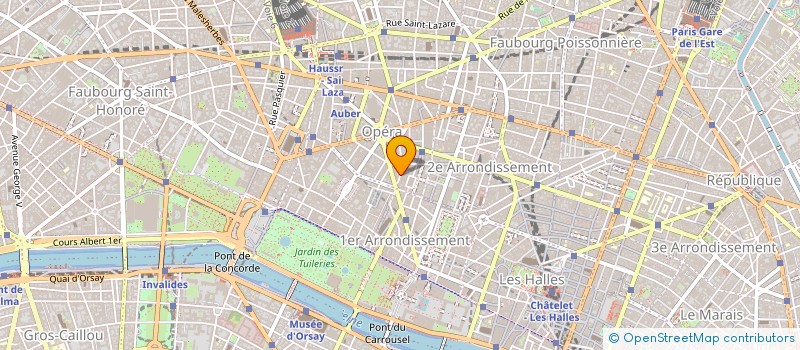 localisation de l'entreprise C.I.R.E.T. à PARIS