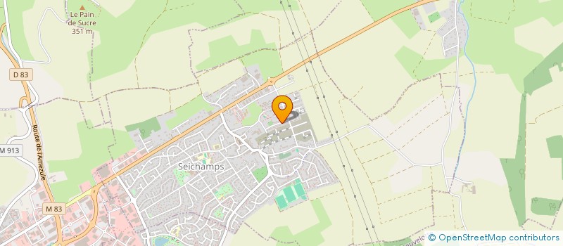 localisation de l'entreprise C.I.R.L.  COMPTOIR DES INSTRUMENTS ROTATIFS LORRAINS  SEICHAMPS