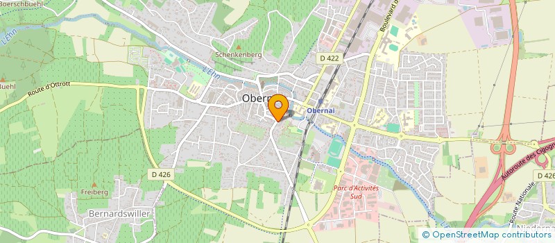 localisation de l'entreprise C I R O L  OBERNAI