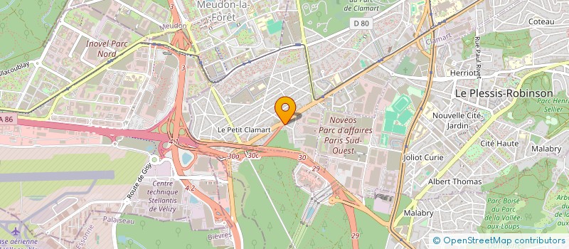 localisation de l'entreprise C.I.R.P.A.A. à CLAMART