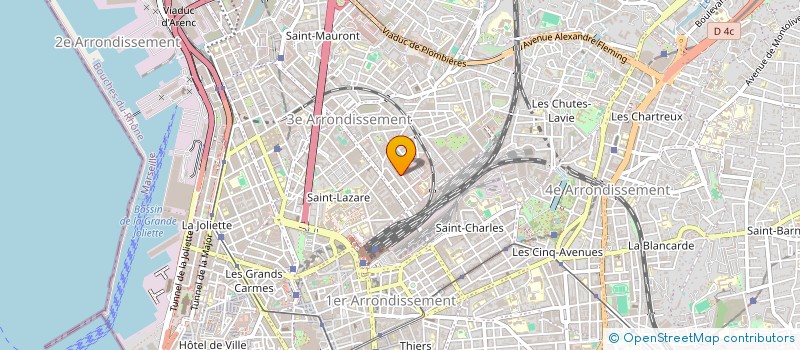 localisation de l'entreprise C.I.S. à MARSEILLE