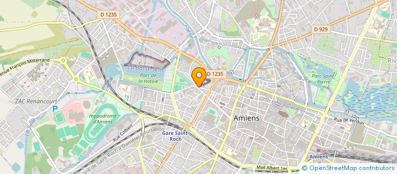 localisation de l'entreprise C.I.S.  AMIENS