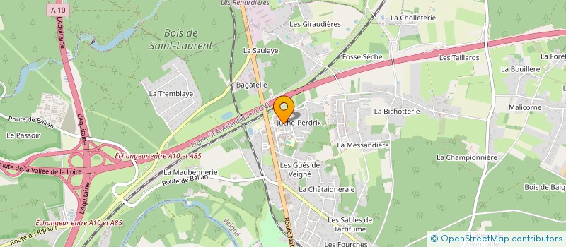 localisation de l'entreprise C.I.S. (CONCEPT INGENIERIE SOLLERS)  VEIGNE