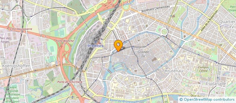 localisation de l'entreprise C.I.S. SERVICES à STRASBOURG