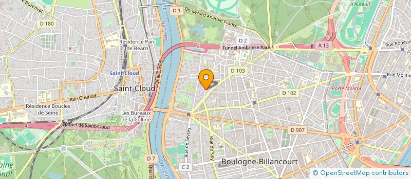 localisation de l'entreprise C I T à BOULOGNE-BILLANCOURT