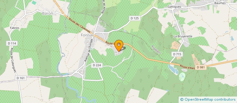 localisation de l'entreprise C.I.T.S à FOISSAC