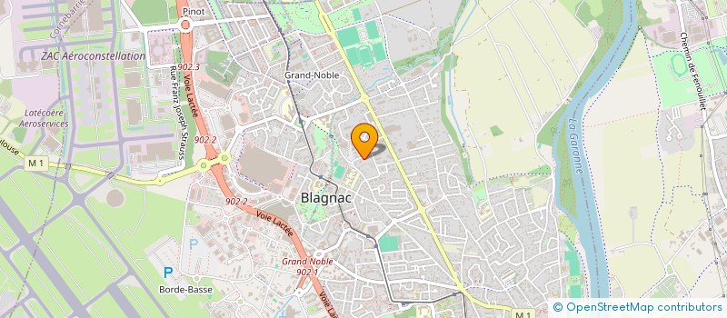 localisation de l'entreprise C.I.V.D FRANCE à BLAGNAC