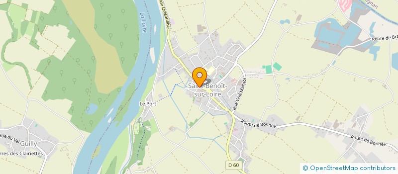 localisation de l'entreprise C'IDEAL à SAINT-BENOIT-SUR-LOIRE