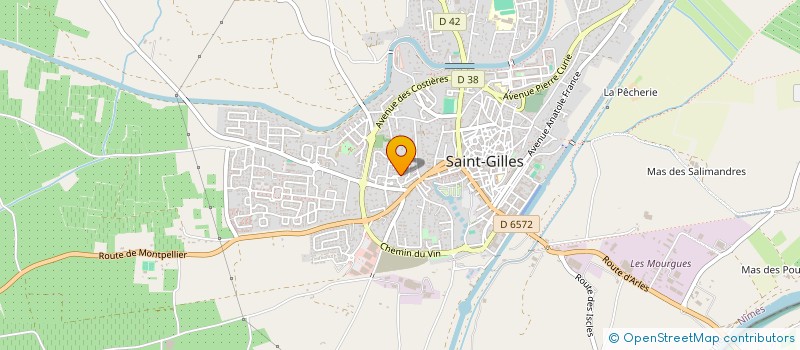 localisation de l'entreprise C.IMMO à SAINT-GILLES