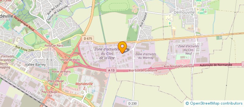 localisation de l'entreprise C - IMMOBILIER 3 à GIBERVILLE