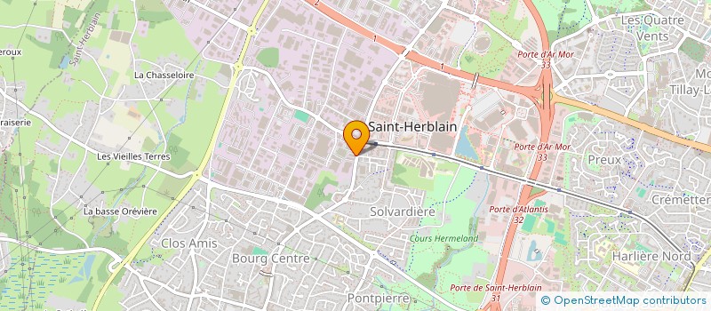 localisation de l'entreprise C INVEST à SAINT-HERBLAIN