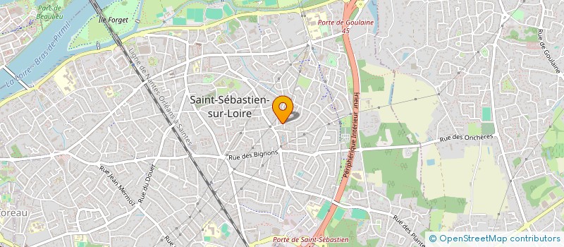 localisation de l'entreprise C&INVEST  SAINT-SEBASTIEN-SUR-LOIRE