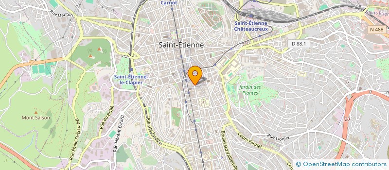 localisation de l'entreprise C J 2 P à SAINT-ETIENNE