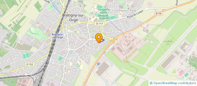 localisation de l'entreprise C&J à BRETIGNY-SUR-ORGE