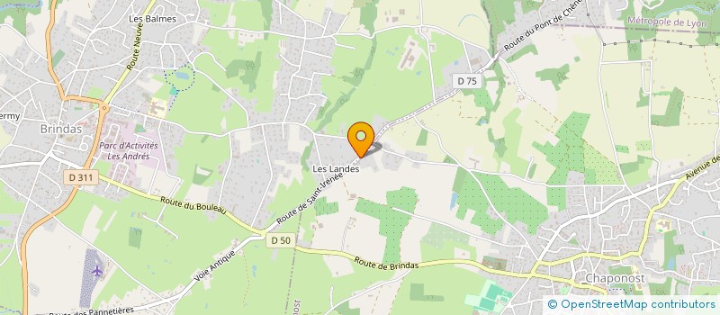 localisation de l'entreprise C J à BRINDAS