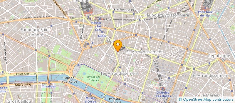 localisation de l'entreprise C.J.A. DISTRIBUTION à PARIS