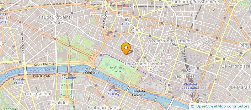 localisation de l'entreprise C.J.C. à PARIS