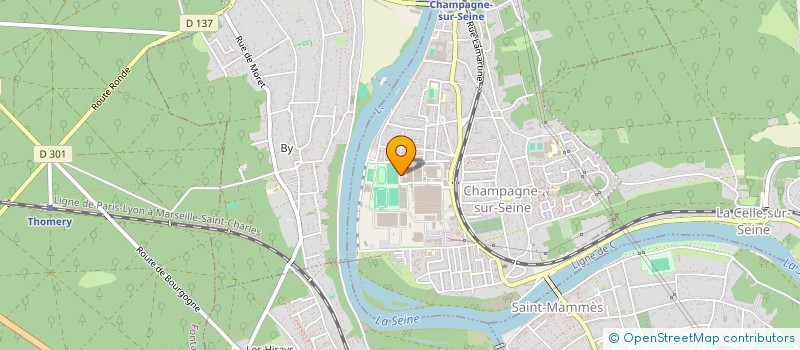 localisation de l'entreprise C.J DO CARREGAL  CHAMPAGNE-SUR-SEINE