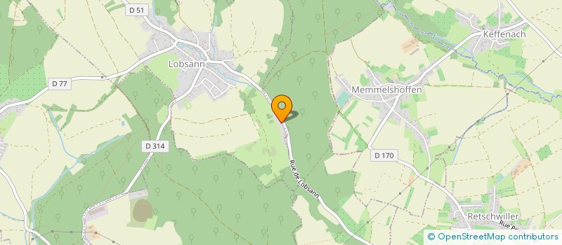 localisation de l'entreprise C.J.L. FERMETURES  HUNSPACH