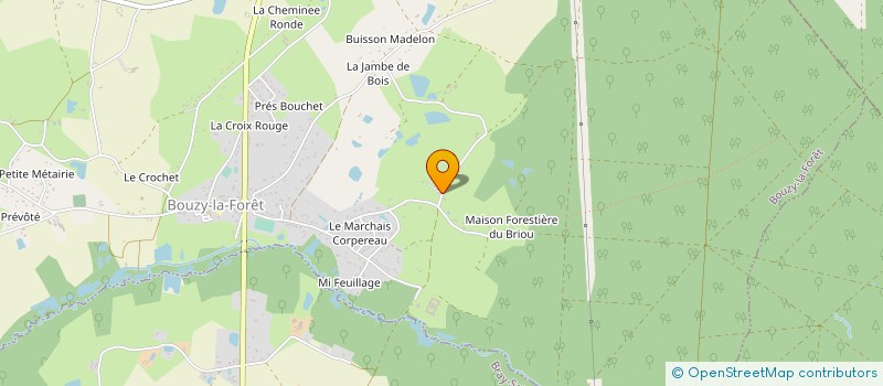 localisation de l'entreprise C.J.L.S SONORISATION ECLAIRAGE à BOUZY-LA-FORET