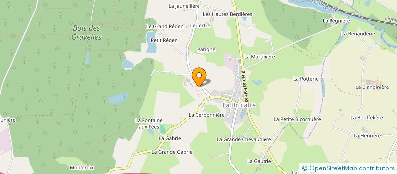 localisation de l'entreprise C.J.MAT à LA BRULATTE