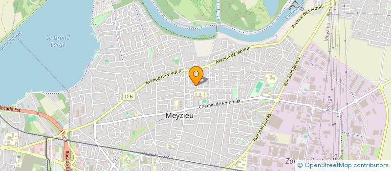 localisation de l'entreprise C.J.S.I. à MEYZIEU