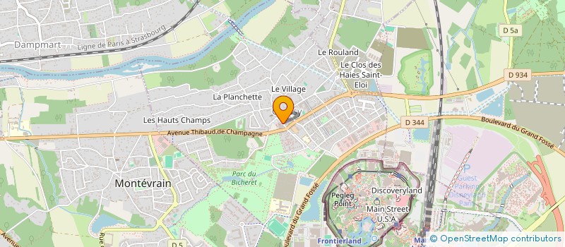 localisation de l'entreprise C JANI à CHESSY