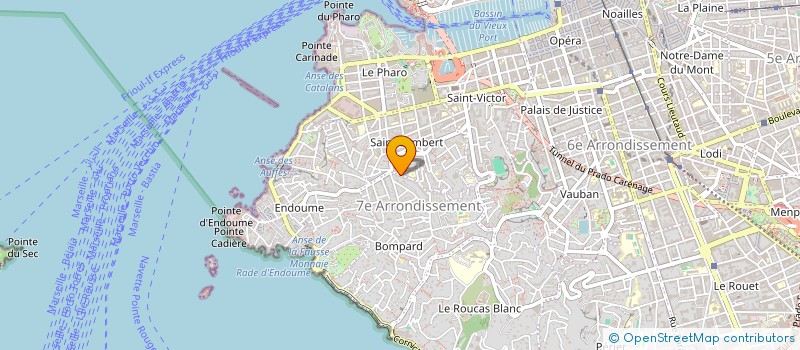 localisation de l'entreprise C JAZZ à MARSEILLE