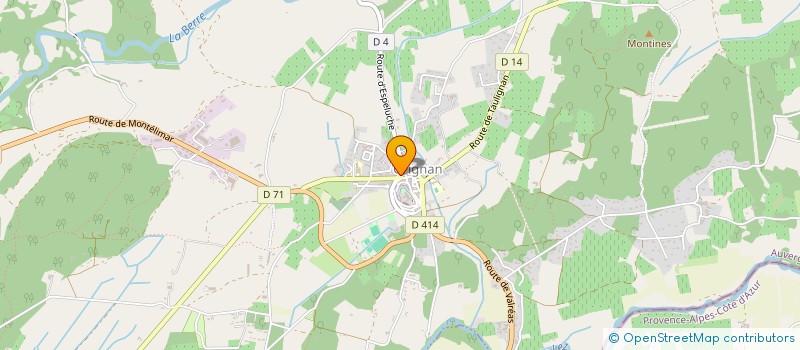 localisation de l'entreprise C-JE  GRIGNAN