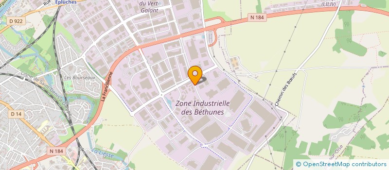 localisation de l'entreprise C'JHEM AUTO  SAINT-OUEN-L'AUMONE