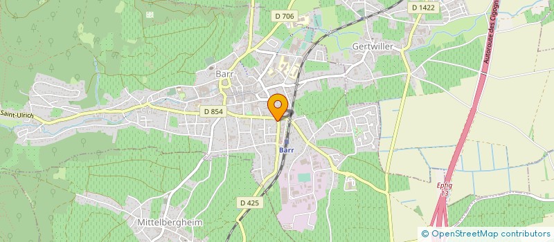 localisation de l'entreprise C'JIZZ  EICHHOFFEN