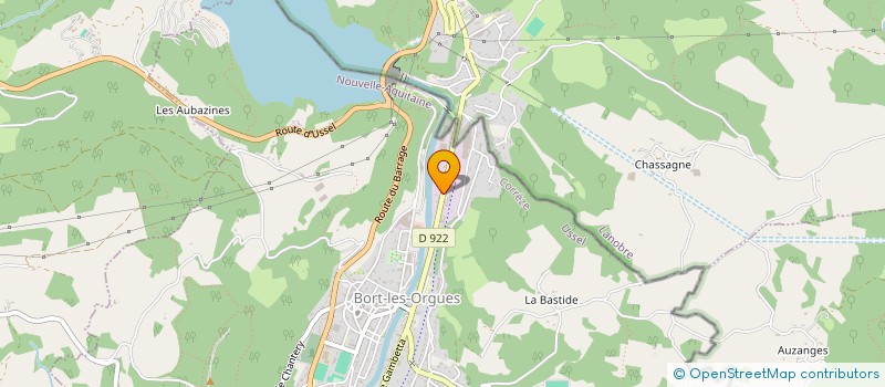 localisation de l'entreprise C.K  BORT-LES-ORGUES