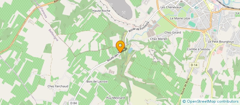 localisation de l'entreprise C.K.D. à BELLEVIGNE