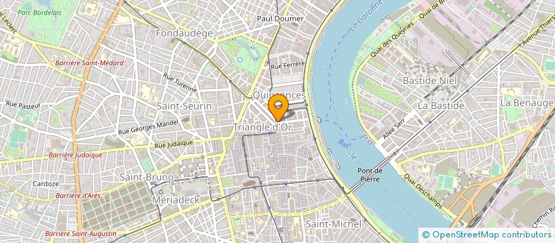localisation de l'entreprise C&K DESIGN ENTREPRISE à BORDEAUX