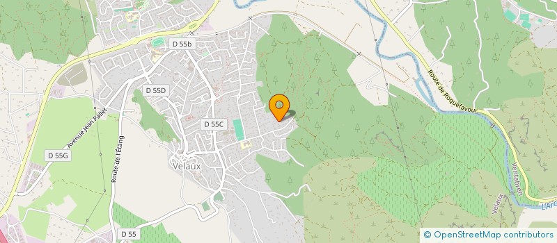 localisation de l'entreprise C&K DEVELOPPEMENT à VELAUX
