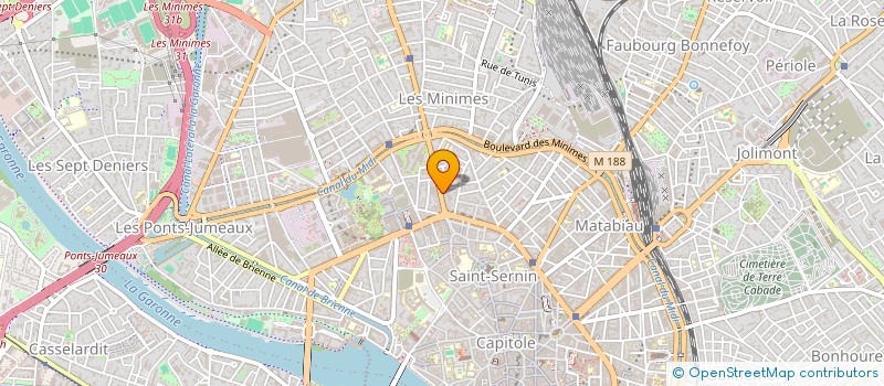 localisation de l'entreprise C K F à TOULOUSE