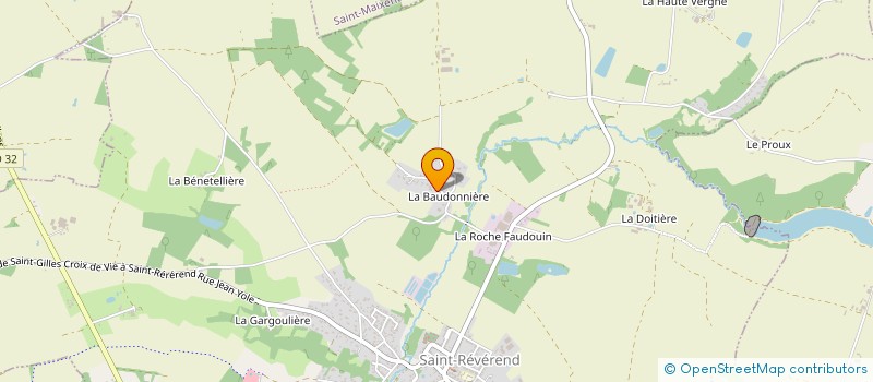 localisation de l'entreprise C.K. GUILLEMET  SAINT-REVEREND