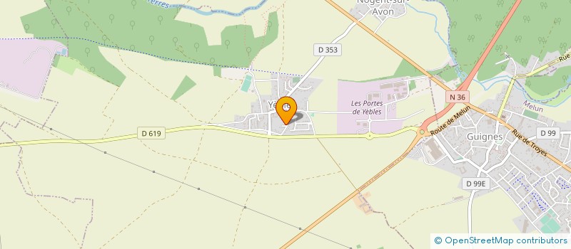 localisation de l'entreprise C.K.J  YEBLES