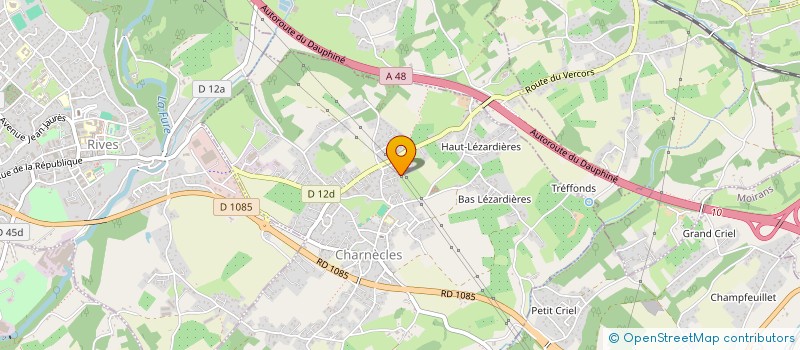 localisation de l'entreprise C.K.L. TRANS SANTE  CHARNECLES