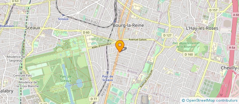 localisation de l'entreprise C-KAPITAL GESTION  MONTROUGE