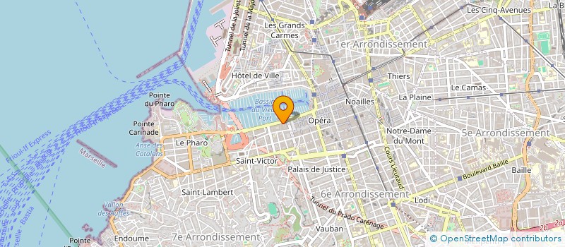 localisation de l'entreprise C-KTRE à MARSEILLE
