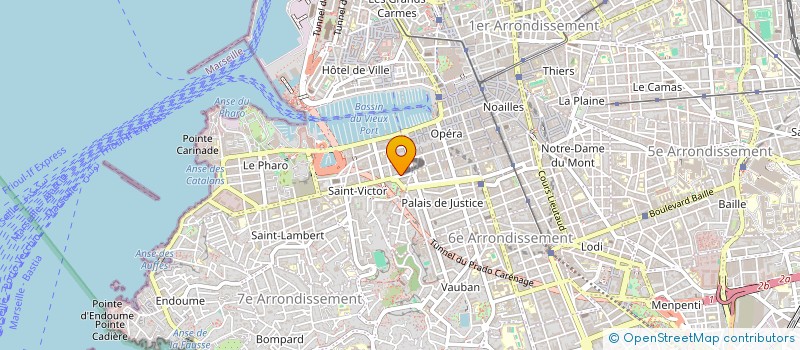 localisation de l'entreprise C L à MARSEILLE