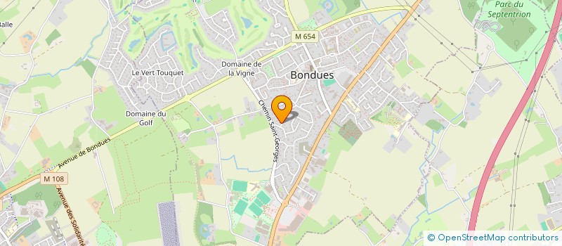 localisation de l'entreprise C&L à BONDUES