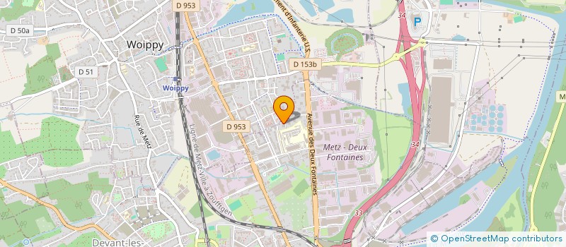 localisation de l'entreprise C & L  METZ