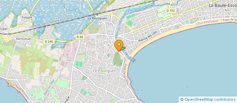 localisation de l'entreprise C.L.  LE POULIGUEN