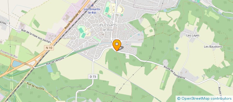 localisation de l'entreprise C&L  LES ESSARTS-LE-ROI