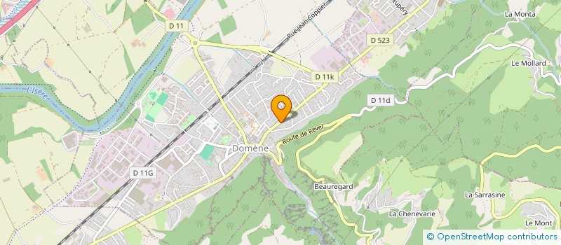 localisation de l'entreprise C.L.A.A.S IMMOBILIER  DOMENE