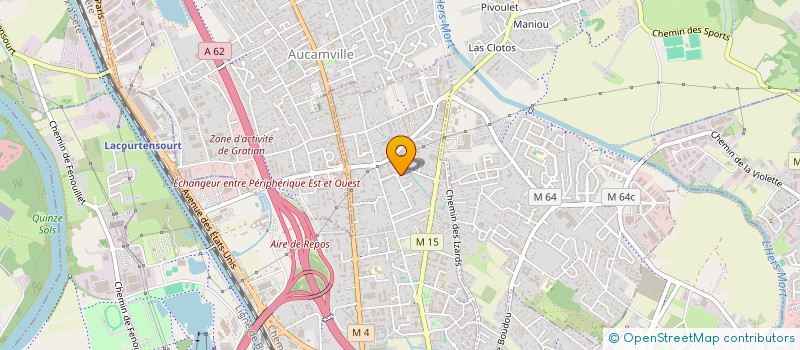 localisation de l'entreprise C.L.A. & ASSOCIES à TOULOUSE